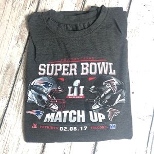 2017 Patriots Vs Atlanta Falcons T-Shirt NFL SB